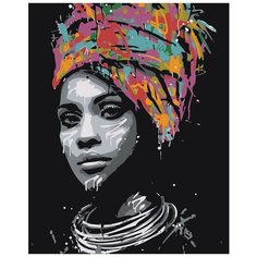 Пестрая лента Раскраска картина по номерам на холсте Z-AB164 40х50