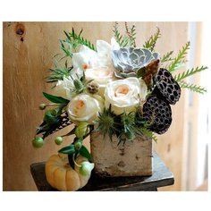 Картина по номерам Molly 30х30 см Оригинальный букет