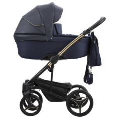 Универсальная коляска Bebetto Torino Si (2 в 1), 03 gold, цвет шасси: золотистый