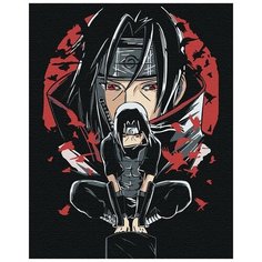 Итачи. Аниме Раскраска картина по номерам на холсте AAAA-RS032 40х50