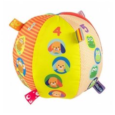 Развивающая игрушка Chicco Музыкальный мячик, разноцветный