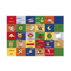 Ковер Confetti Kids Rugs Study-Time, размер: 1.33х1.9 м, разноцветный