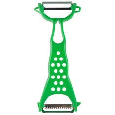 Универсальный нож для овощей и фруктов. Зеленый ПИК