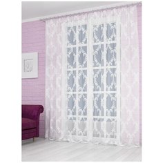Тюль Параскева Лацио белый арт.16023 (400х270-1шт)
