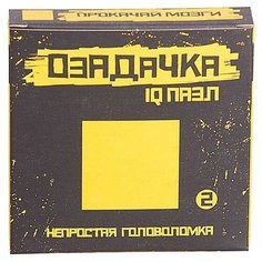 Головоломка Озадачка IQ ПАЗЛ тип Квадрат 2 (12622)