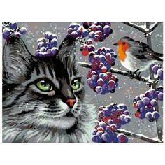 Интересный разговор Раскраска картина по номерам на холсте A125 30х40