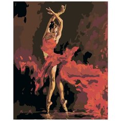 Пламенный танец Раскраска по номерам на холсте Живопись по номерам W199 40х50