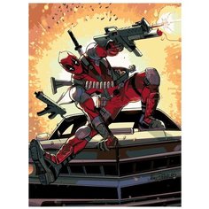 Отчаянный Раскраска по номерам на холсте Живопись по номерам Z1019274 30х40