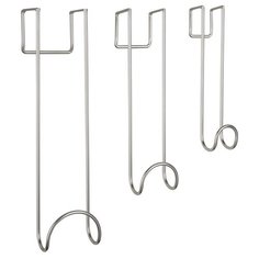 Набор Umbra из 3 надверных крючков Swoop никель