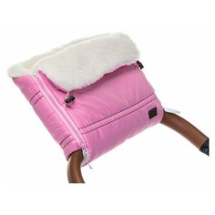 Муфта меховая для коляски Nuovita Alpino Bianco (Rosa/Розовый)