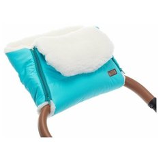 Муфта меховая для коляски Nuovita Vichingo Bianco (Blu/Голубой)