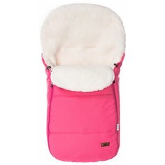 Конверт зимний меховой Nuovita Vichingo Bianco (Rosa/Розовый)