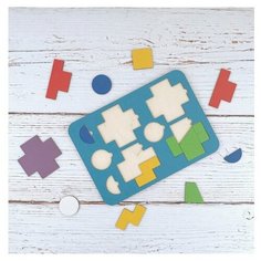 WoodlandToys Головоломка Чудо-крестики, уровень 1