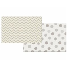 Детский коврик двусторонний Parklon Pure Soft Лесные ягоды и Линии, 190x130x1.2 см