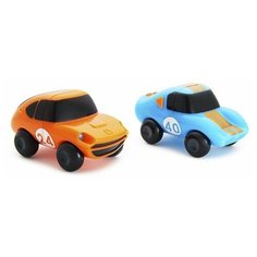 Игрушка Munchkin для ванны Motors Magnet 2 шт., голубая/оранжевая