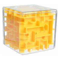 Головоломка "Лабиринт", цвет желтый 2512615 Сима ленд