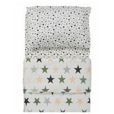 Forest kids Постельное белье Rock Star (3 предмета), Бежевый