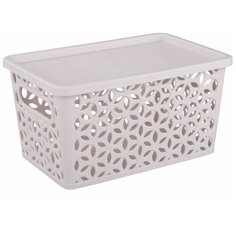 Корзина для хранения (290х190х150) серый Homestar