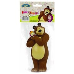 Игрушка для ванной Затейники Мишка с Машей на руках (GT3382) коричневый