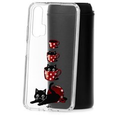 Чехол на Honor 20 Pro Kruche Print Котенок в чашке КruЧЕ