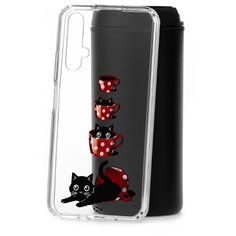 Чехол на Honor 20 Kruche Print Котенок в чашке КruЧЕ