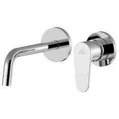 Смеситель Paffoni, серии GREEN, встраиваемый для раковины с накладками, хром GR101CR70