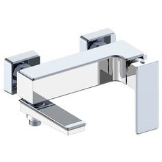 Смеситель для ванны Grohenberg GB8008 хром/белый