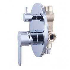 Смеситель встраиваемый Swdedbe Platta на 2 выхода 5514 Swedbe