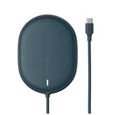 Беспроводное зарядное устройство Baseus Light Magnetic Wireless Charger, цвет Синий