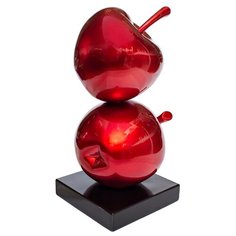 Статуэтка Garda Decor "Красные яблочки" 95832/6