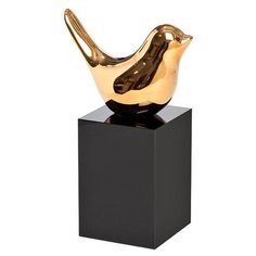 Статуэтка Garda Decor "Птичка золотая" 104728/8