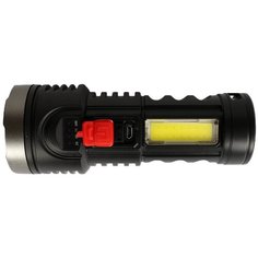 Фонарь светодиодный ручной АКБ USB 822 Police