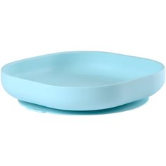 Тарелка из силикона BEABA SILICONE SUCTION PLATE BLUE