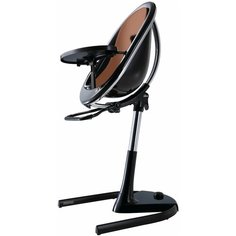 Стульчик для кормления Mima Moon Black/Camel