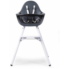 Стульчик для кормления Childhome Evolu 2 White/Anthracite с подушкой Neoprene Mint Blue