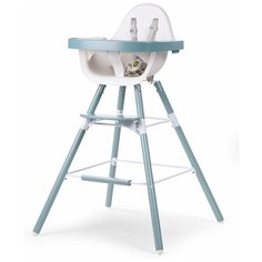 Стульчик для кормления Childhome Evolu 2 Jade Green с подушкой Lime