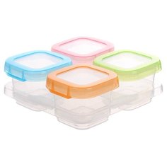 Набор контейнеров на подставке, 4 шт, 120 мл 2593775 Mum&Baby