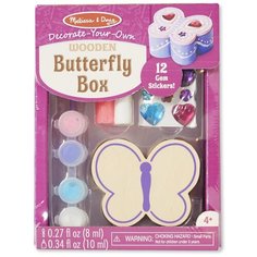Melissa & Doug Набор создай свою шкатулку "Бабочка"