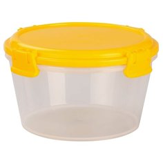 Контейнер круглый с крышкой на защелках 1,2 л Big House