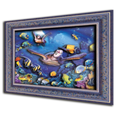 Vizzle Объемная картина "Обитатели кораллового рифа" 0273