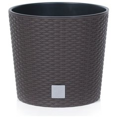 Кашпо для цветов RATO ROUND DRTUS400L-440U венге 2 предмета 35 и 37,65л Prosperplast