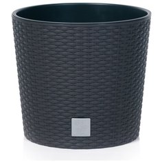 Кашпо для цветов RATO ROUND DRTUS400L-S433 антрацит 2 предмета 35 и 37,65л Prosperplast