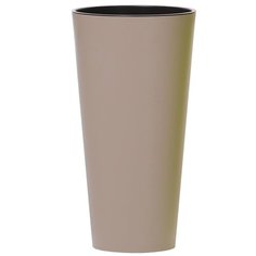 Кашпо для цветов TUBUS SLIM DTUS400-7529U мокко 2 предмета 35 и 64л Prosperplast