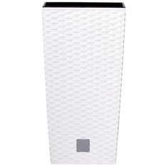 Кашпо для цветов RATO SQUARE DRTS265-S449 белый 2 предмета 11 и 26.6 л Prosperplast