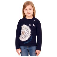 Джемпер ДДЛД329804/"На каникулах"/темно-синий82//Пушистый одуванчик////62-122 Апрель