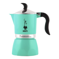 Гейзерная кофеварка Bialetti Fiammetta (3 порции), зеленый
