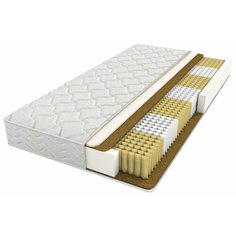 Матрас Аскона Sleep Style Way, 200x140 см, пружинный, белый Askona