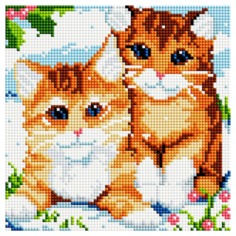 Алмазная мозаика Белоснежка 370-ST-S Рыжие котята