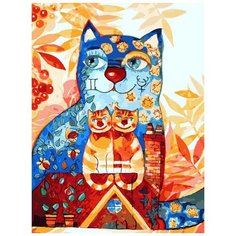 Картина по номерам 30*40 см Белоснежка "Близнецы" (014-AS)