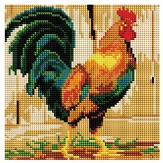 Алмазная мозаика Белоснежка 377-ST-S Петя петушок
